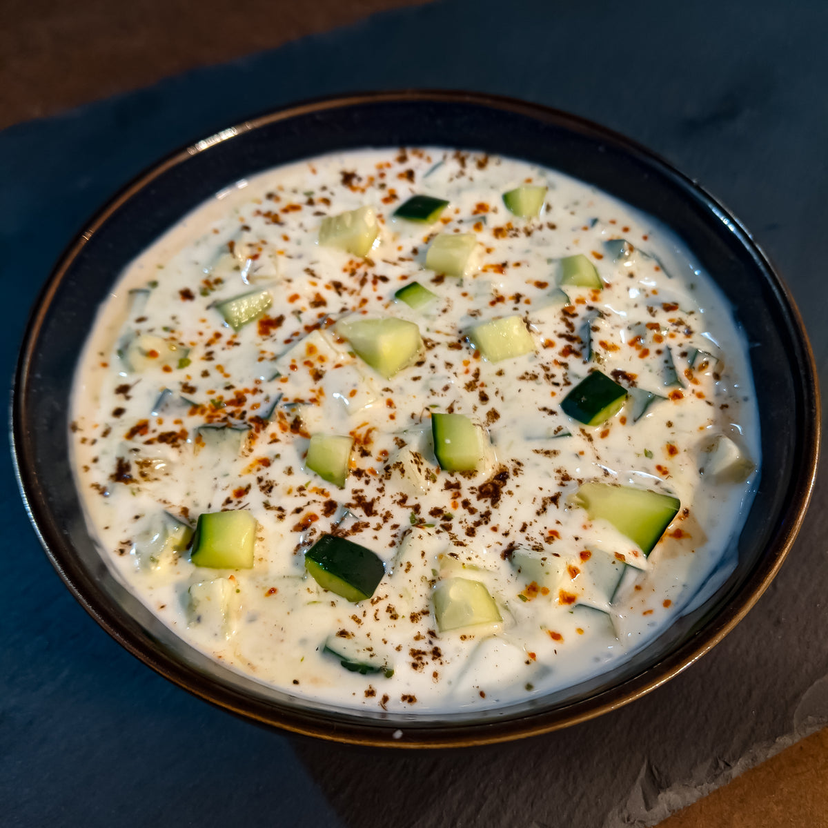 Toasted-Cumin Raita with Cucumbers – NickyDi's Spices